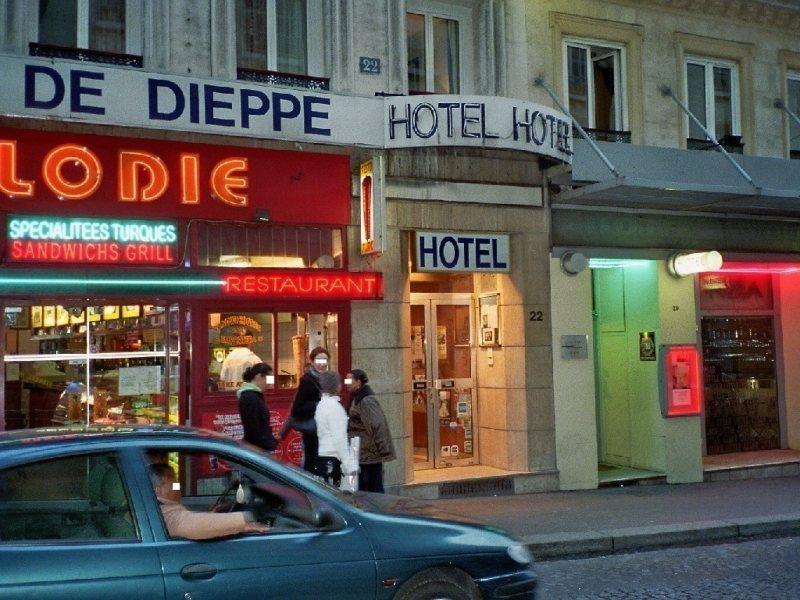 Hotel Opera Dieppe Париж Экстерьер фото